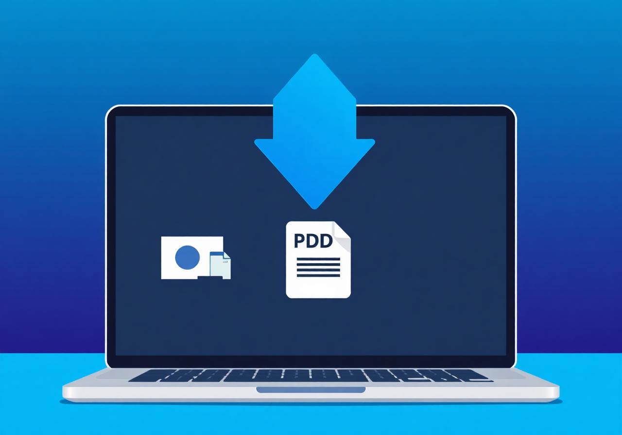 SlideShare downloader tool illustration